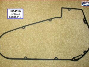 Gasket, primary cover, foamet, 65-88 Pan/Shovel Softtail Dyna, Ref. 60538-81C