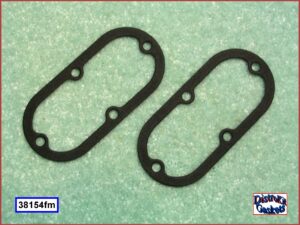 Gasket, inspection cover, 2-pk, foamet, 65-05 ST Dyna, Twin Cam, Ref. 60567-65C