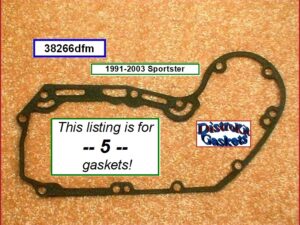 Gasket, cam cover, foamet, 5-pk, 91-05 Sportster, Ref. 25263-90D