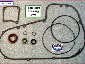 Kit, primary cover gasket, foamet, w/o derby, 1985-1993 Touring FLT, FXR, Ref. 34901-85