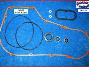 Kit, primary cover, 1sb, 89-98 4sp Softail, Dyna, Ref. 60539-89 or 60539-94