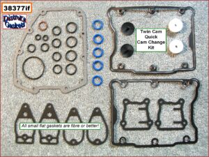 Kit,  Cam Change, fibre cam cover, SLS rocker, SLS flat gaskets, 99-10 T/C Not for 2011-up, or any T/C w/stamped steel breather ass'y, Ref. 25244-99
