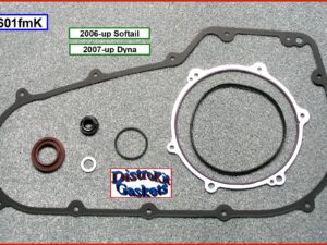 Kit, primary cover, foamet 06-up Dyna, 07-up Softail, inner primary to engine gasket seal, ref. 60547-06