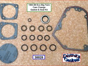 Kit, cam change 93-99 Evo BT, both sides beaded cam cover, Ref.  25225-93-K