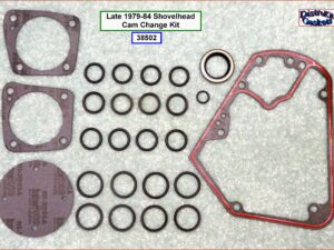 Kit, cam change, Late 79-84 Shovelhead, ref. 25225-70