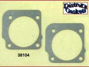 Gasket, rear cyklinder base, 2-pk, 63-84 Shovelhead Big Twin, Ref. 16777-63