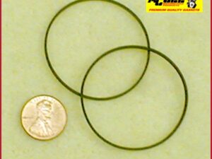 Quad seal, oil pump cover O-ring 77-90 XL lathe-cut, 2-pk