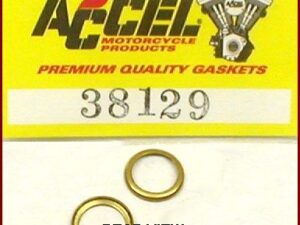 Washer, drain plug, oil screen plug, brass, various 36-86, 57-79 XL